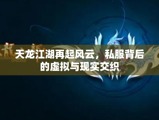 天龙江湖再起风云，私服背后的虚拟与现实交织
