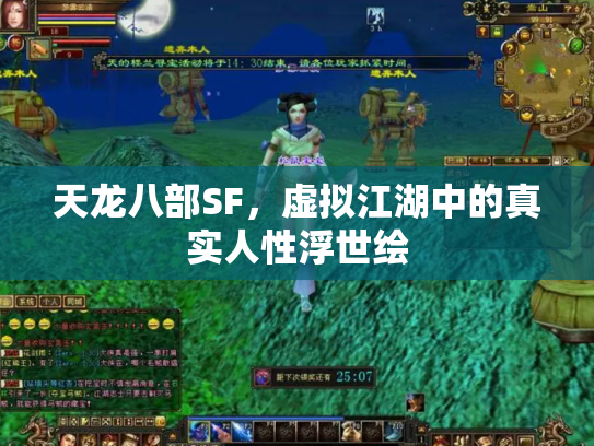 天龙八部SF，虚拟江湖中的真实人性浮世绘