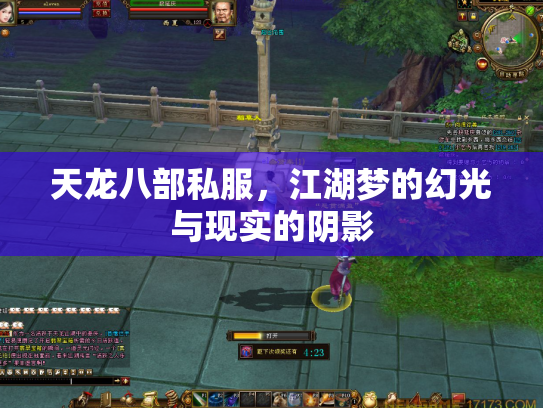 天龙八部私服，江湖梦的幻光与现实的阴影