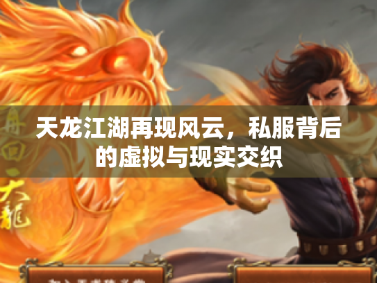 天龙江湖再现风云，私服背后的虚拟与现实交织