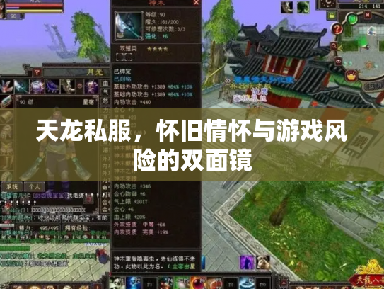 天龙私服，怀旧情怀与游戏风险的双面镜