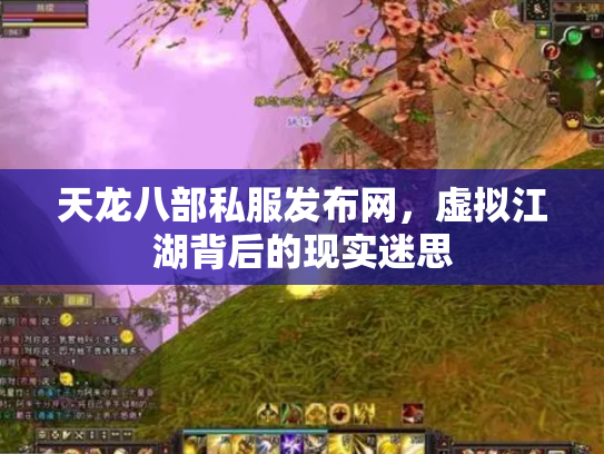 天龙八部私服发布网，虚拟江湖背后的现实迷思