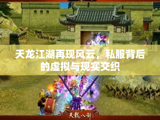 天龙江湖再现风云，私服背后的虚拟与现实交织