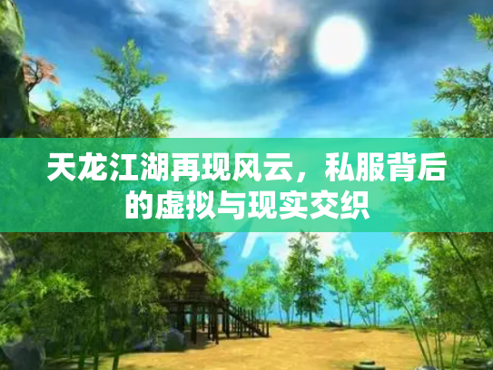 天龙江湖再现风云，私服背后的虚拟与现实交织