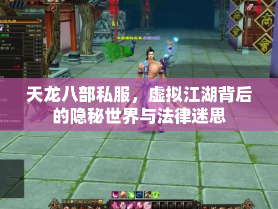 天龙八部私服，虚拟江湖背后的隐秘世界与法律迷思
