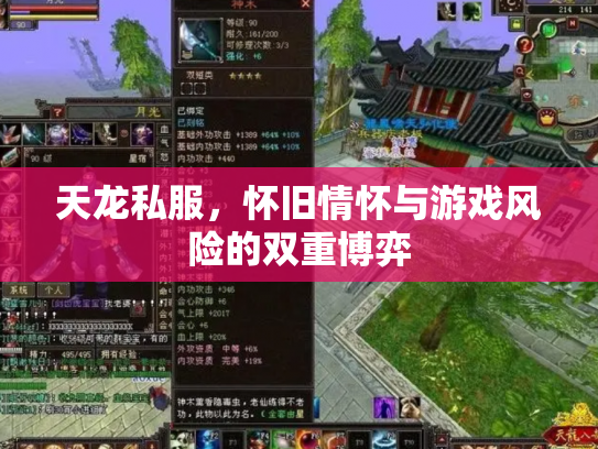 天龙私服，怀旧情怀与游戏风险的双重博弈