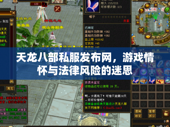 天龙八部私服发布网，游戏情怀与法律风险的迷思