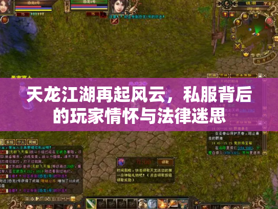 天龙江湖再起风云，私服背后的玩家情怀与法律迷思