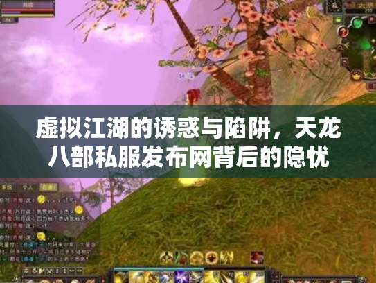 虚拟江湖的诱惑与陷阱，天龙八部私服发布网背后的隐忧