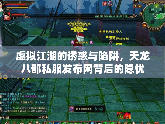 虚拟江湖的诱惑与陷阱，天龙八部私服发布网背后的隐忧