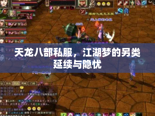 天龙八部私服，江湖梦的另类延续与隐忧