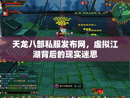 天龙八部私服发布网，虚拟江湖背后的现实迷思
