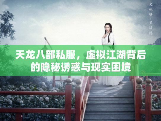 天龙八部私服，虚拟江湖背后的隐秘诱惑与现实困境