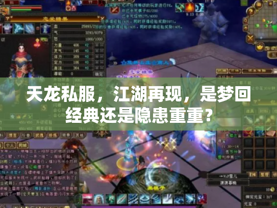 天龙私服，江湖再现，是梦回经典还是隐患重重？