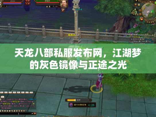 天龙八部私服发布网，江湖梦的灰色镜像与正途之光