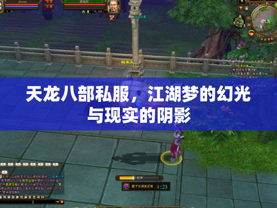天龙八部私服，江湖梦的幻光与现实的阴影