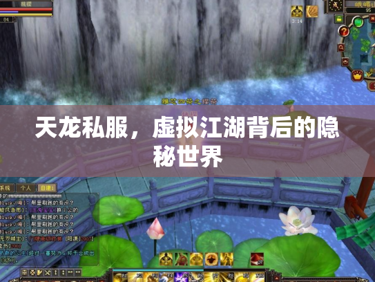 天龙私服，虚拟江湖背后的隐秘世界