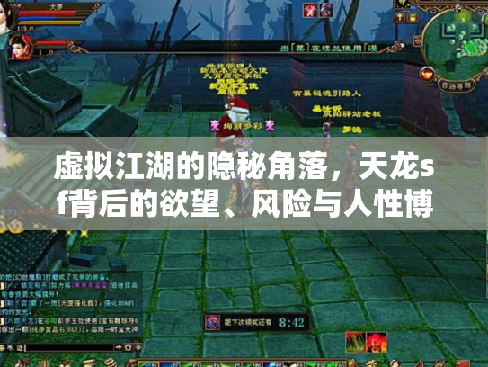 虚拟江湖的隐秘角落，天龙sf背后的欲望、风险与人性博弈