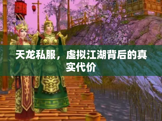 天龙私服，虚拟江湖背后的真实代价