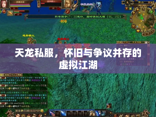 天龙私服，怀旧与争议并存的虚拟江湖