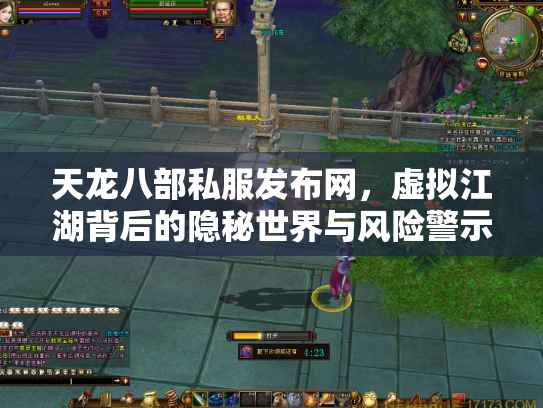 天龙八部私服发布网，虚拟江湖背后的隐秘世界与风险警示