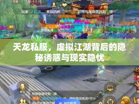 天龙私服，虚拟江湖背后的隐秘诱惑与现实隐忧