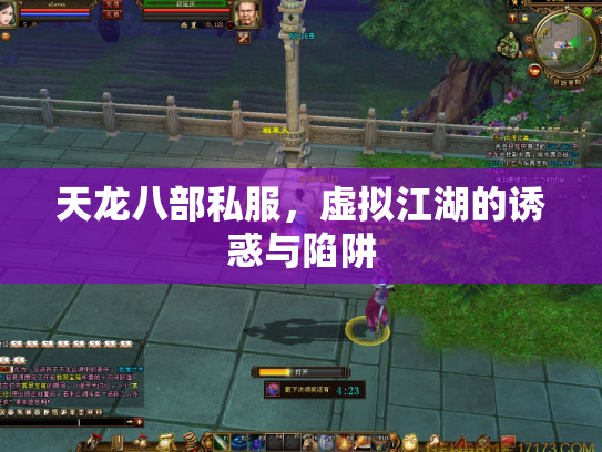天龙八部私服，虚拟江湖的诱惑与陷阱