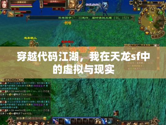 穿越代码江湖，我在天龙sf中的虚拟与现实