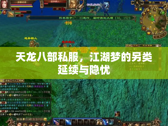 天龙八部私服，江湖梦的另类延续与隐忧