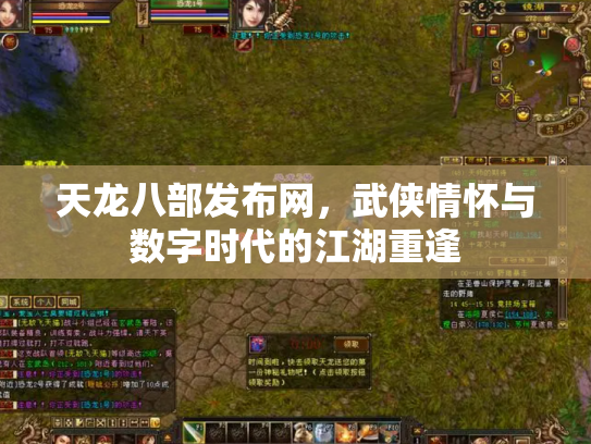 天龙八部发布网，武侠情怀与数字时代的江湖重逢