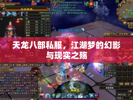 天龙八部私服，江湖梦的幻影与现实之殇