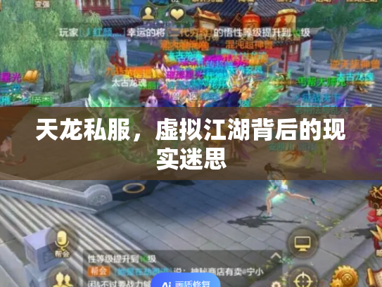 天龙私服，虚拟江湖背后的现实迷思