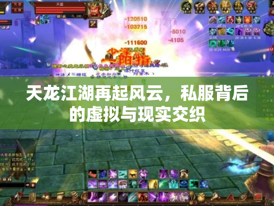 天龙江湖再起风云，私服背后的虚拟与现实交织