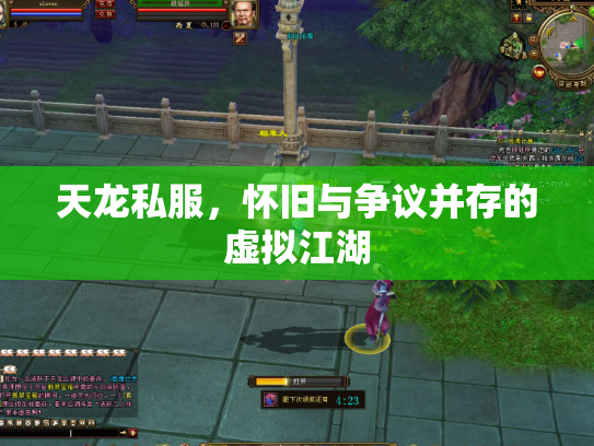 天龙私服，怀旧与争议并存的虚拟江湖