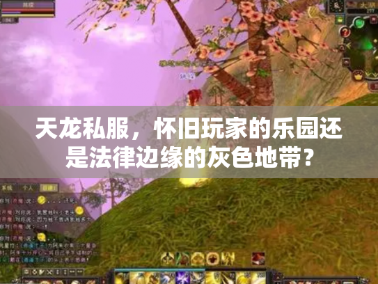 天龙私服，怀旧玩家的乐园还是法律边缘的灰色地带？
