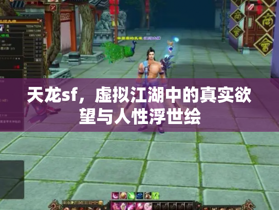 天龙sf，虚拟江湖中的真实欲望与人性浮世绘