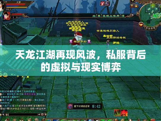 天龙江湖再现风波，私服背后的虚拟与现实博弈