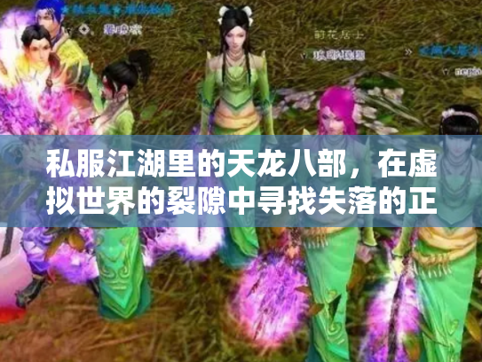 私服江湖里的天龙八部，在虚拟世界的裂隙中寻找失落的正版