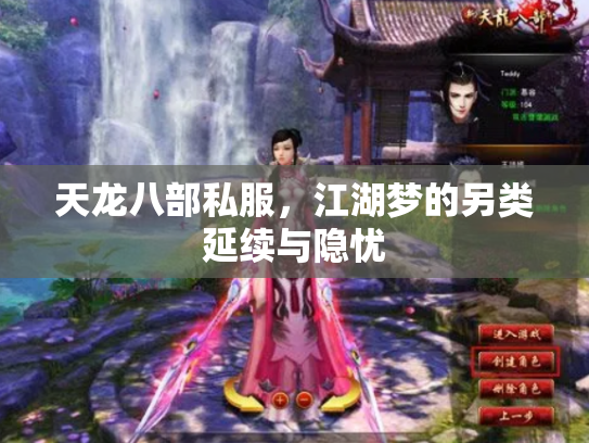 天龙八部私服，江湖梦的另类延续与隐忧