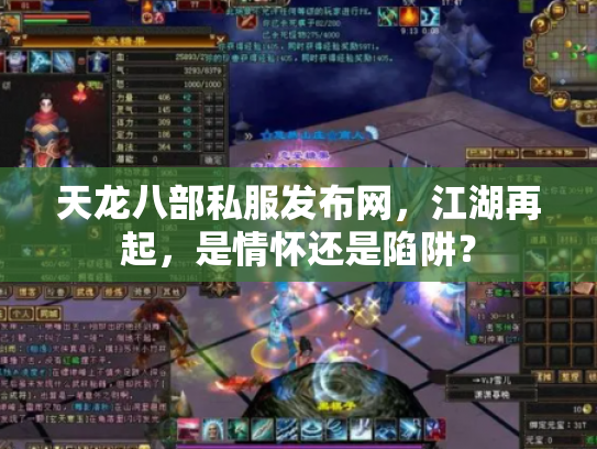 天龙八部私服发布网，江湖再起，是情怀还是陷阱？