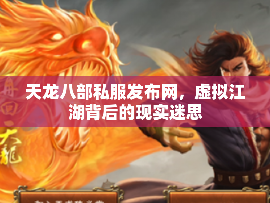 天龙八部私服发布网，虚拟江湖背后的现实迷思
