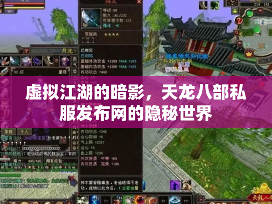 虚拟江湖的暗影，天龙八部私服发布网的隐秘世界