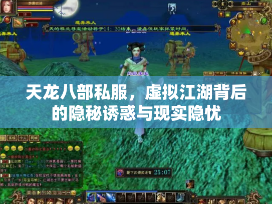 天龙八部私服，虚拟江湖背后的隐秘诱惑与现实隐忧