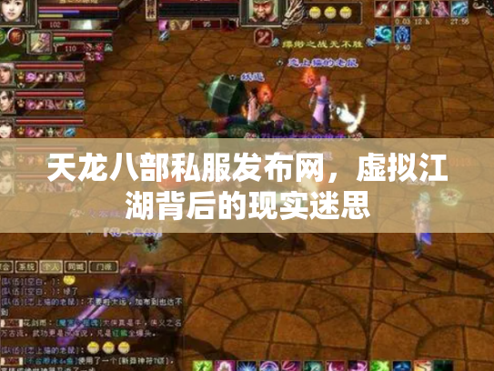 天龙八部私服发布网，虚拟江湖背后的现实迷思