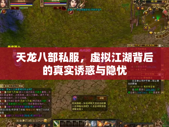 天龙八部私服，虚拟江湖背后的真实诱惑与隐忧