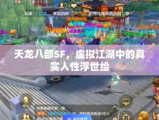 天龙八部SF，虚拟江湖中的真实人性浮世绘