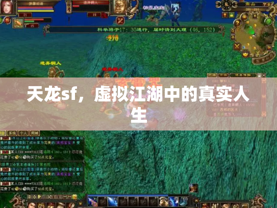 天龙sf，虚拟江湖中的真实人生