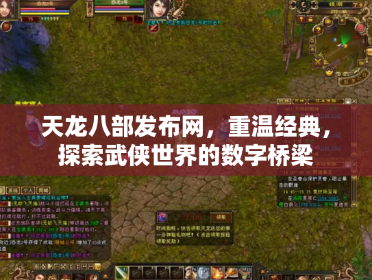 天龙八部发布网，重温经典，探索武侠世界的数字桥梁