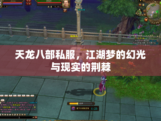天龙八部私服，江湖梦的幻光与现实的荆棘