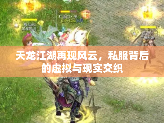 天龙江湖再现风云，私服背后的虚拟与现实交织